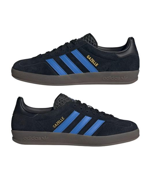 Adidas Originals Blue Gazelle Indoor Sneakers for men