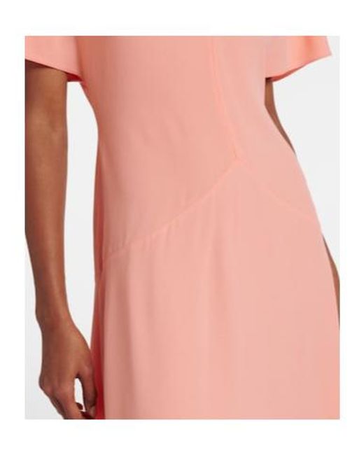 Stella McCartney Pink Draped Cocktail Dress