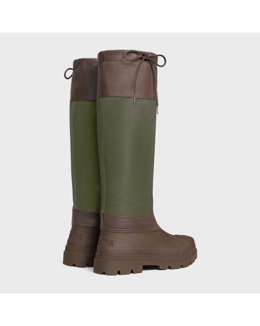 Céline Green Riley High Boot