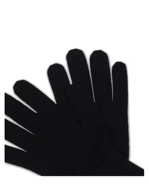 MM6 by Maison Margiela Black Numbers-Motif Knitted Gloves