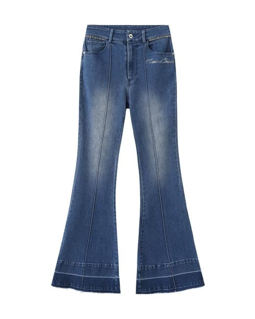 Marissa Chiara Blue Flared Jeans