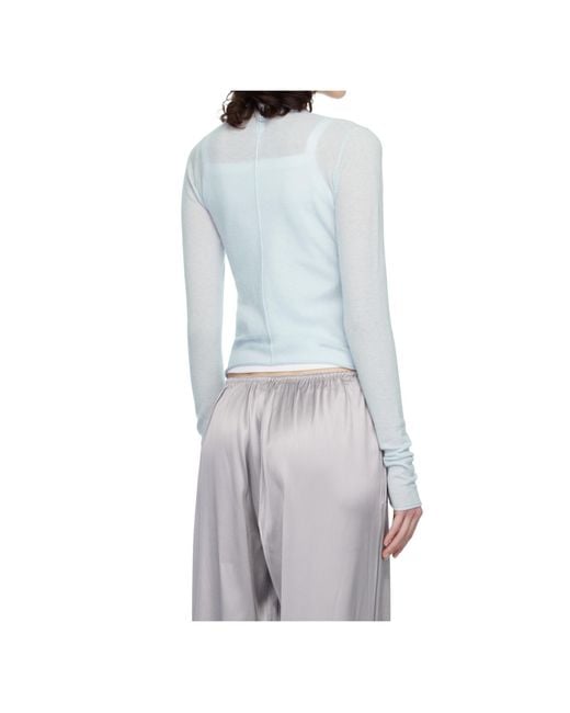 Skims Gray Button-Down Knitwear