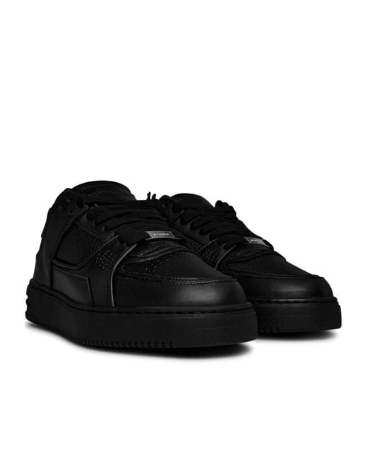 Represent Black Solid Color Sneakers for men