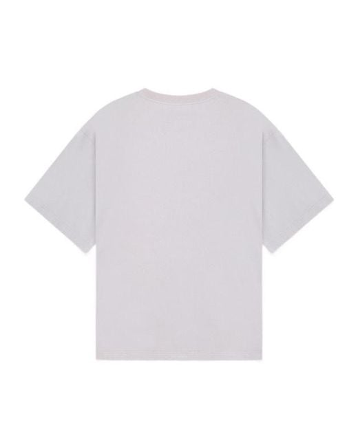 we11done White Patchwork T-Shirt for men