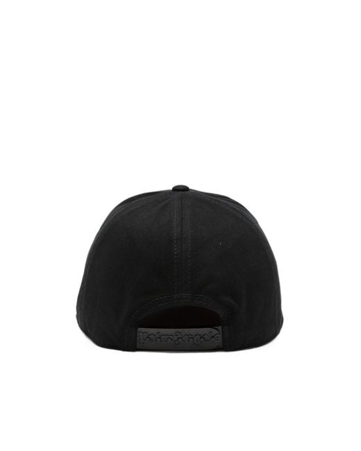 Palm Angels Black Adjustable Hat for men