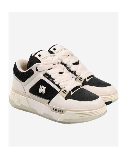 Amiri Black Ma-1 Lacing Low-Cut Casual Shoes for men