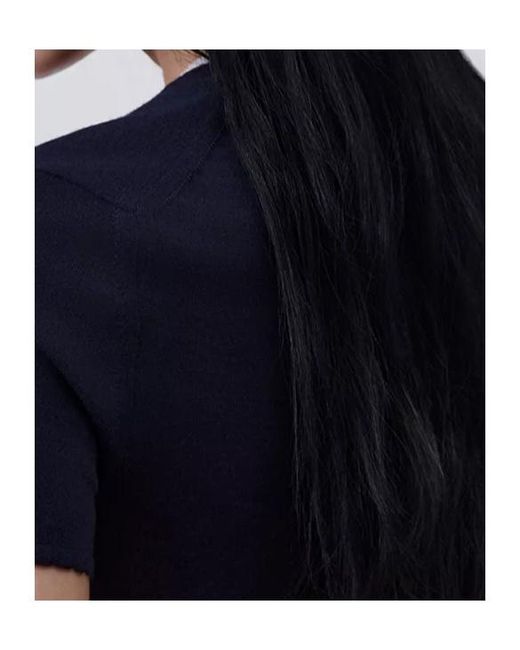 Dior Blue Qixi Short-Sleeved Sweater