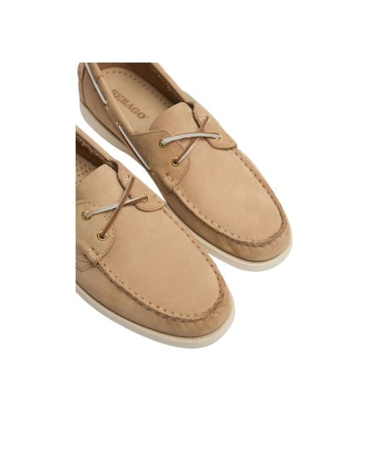 Sebago Natural Dockside Portland Boat Shoes for men
