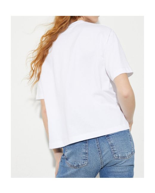MAX&Co. White Short Sleeve T-Shirt