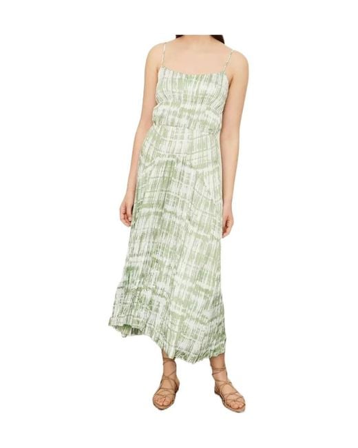 Vince Green Tie-Dyed Suspender Dress