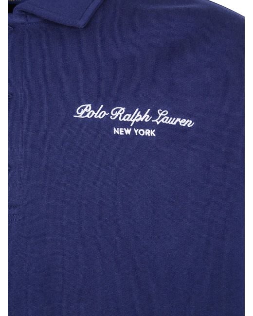 Polo Ralph Lauren Blue Knit Pullover Sweatshirt for men