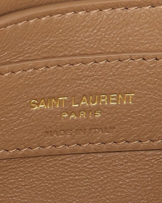 Saint Laurent Natural Small Manhattan Shoulder Bag