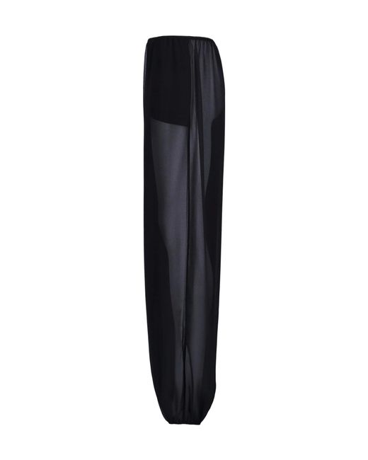 Frankie Shop Blue Orissa Sheer Balloon Pants
