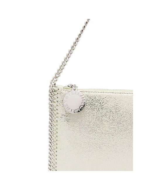 Stella McCartney White Chain Shoulder Bag