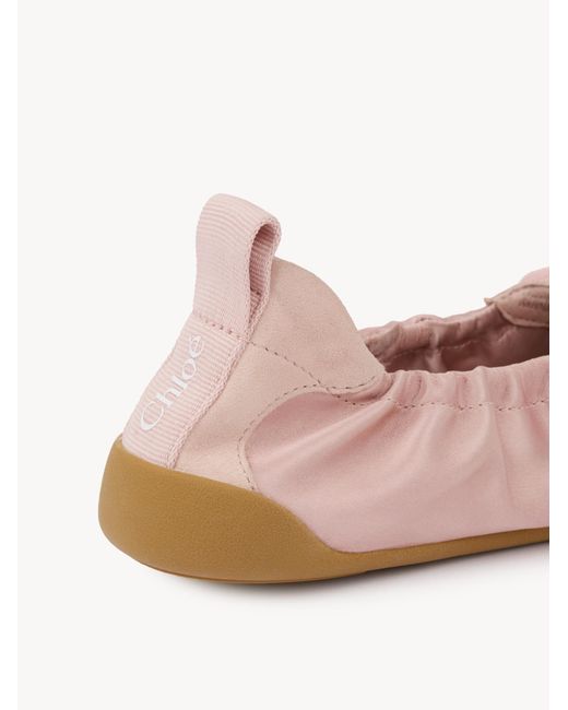 Chloé Pink Kick Ballerina Sneaker