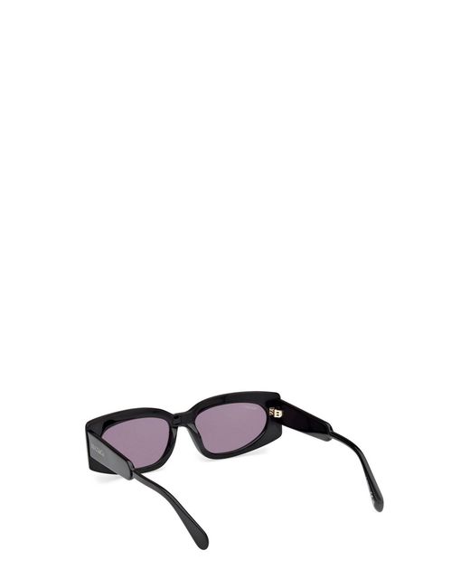MAX&Co. White Full Frame Sunglasses