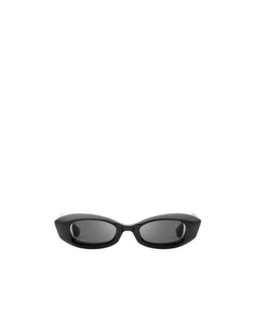 Dita Eyewear White Aeova Butterfly-Frame Sunglasses