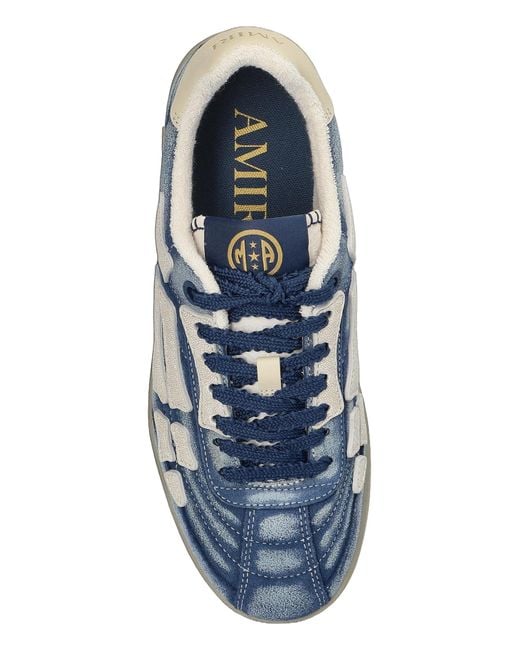 Amiri Blue Pacific Football Sneakers