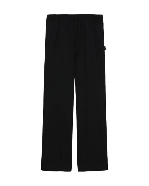 Undercover Black Loose Waist Casual Pants for men