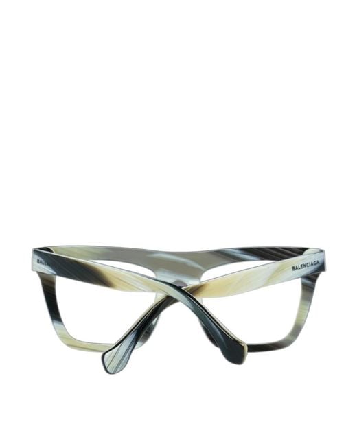 Balenciaga Black Full-Rimmed Plano Lenses for men