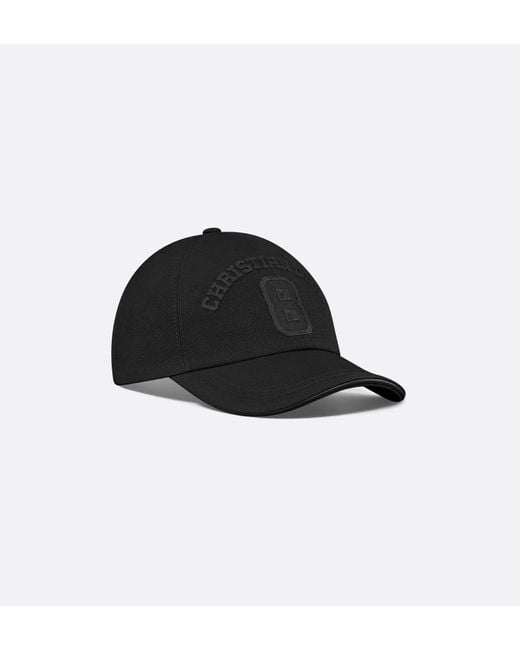 Dior D-Player Cap in Black | Lyst