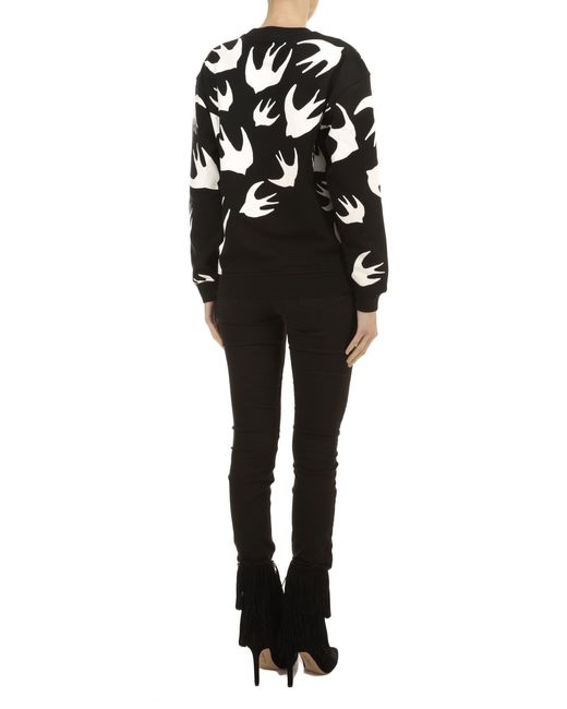 McQ Alexander McQueen Black Swallow' Pullover