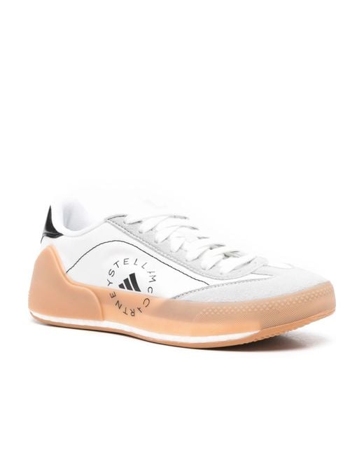 Adidas By Stella McCartney Pink Court Boost Shoes
