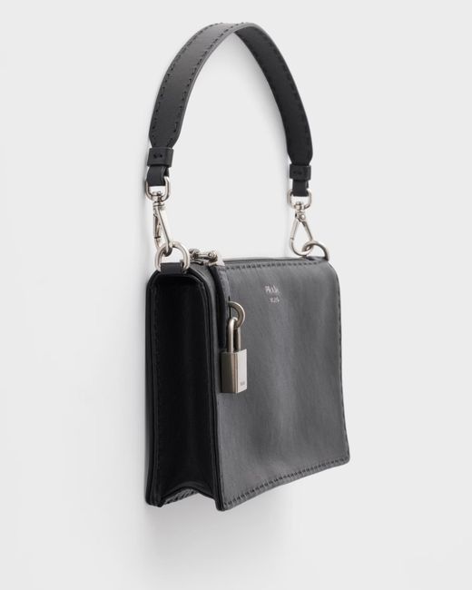 Prada Black Zipper Clutch for men