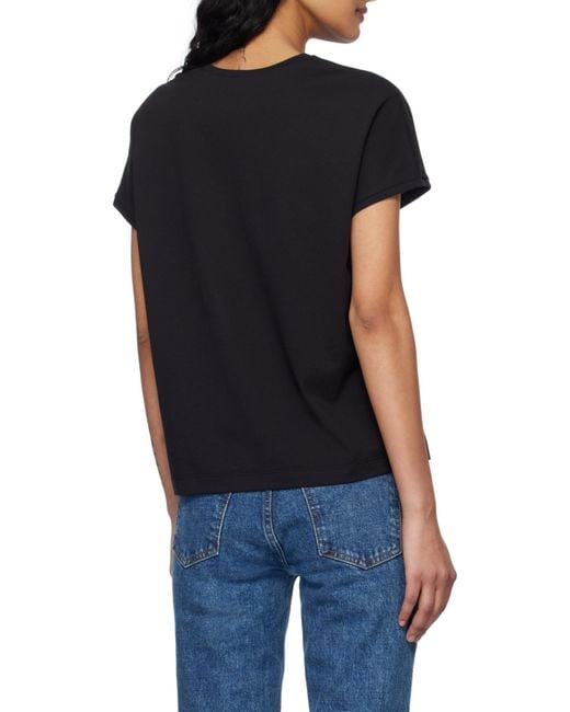 Khaite Black Devra Top