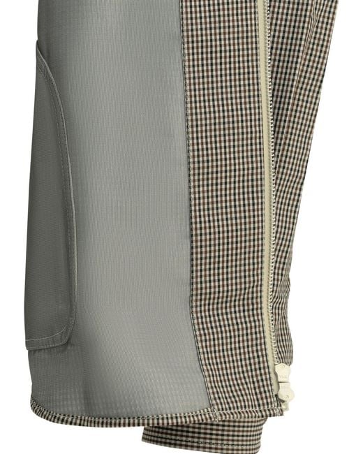 Comme des Garçons Gray Comme Des Garçons Homme Checkered Overshirt Jacket for men