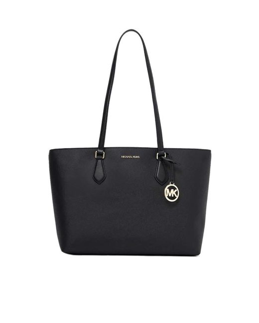 Michael Kors Black Double Handle Tote Bag