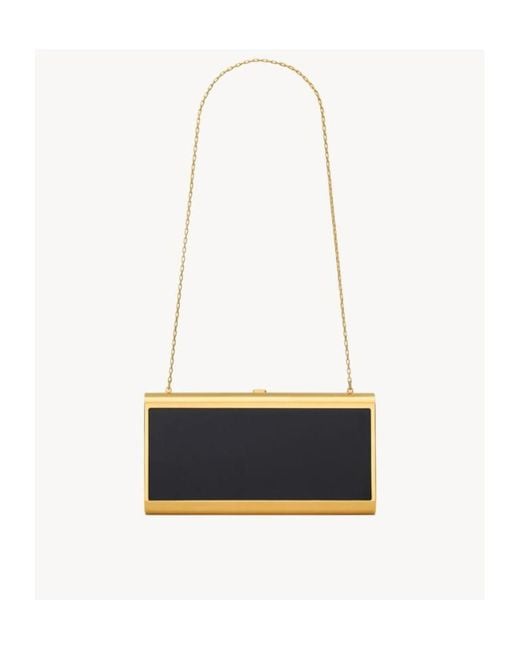 Saint Laurent Black Minaudière