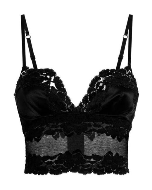 Dolce & Gabbana Black Lace Bra Top