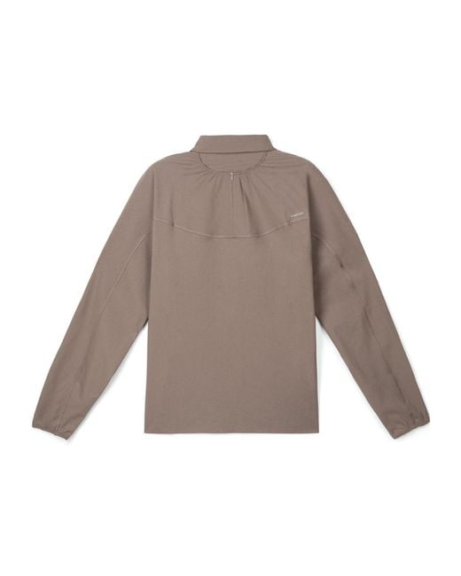 Satisfy Brown Peaceshell River Shirt for men