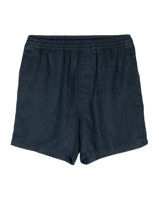 Aspesi Blue Patch Pocket Sports Shorts for men