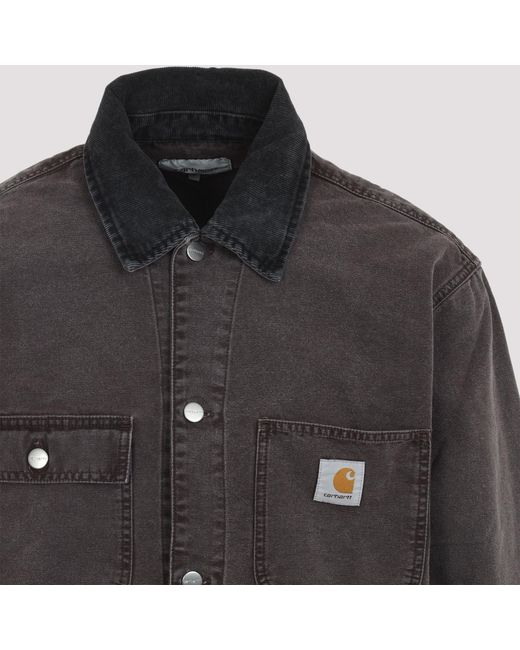 Carhartt Black Mitch Shirt Jacket for men