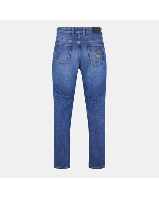 Givenchy Blue Straight Jeans for men