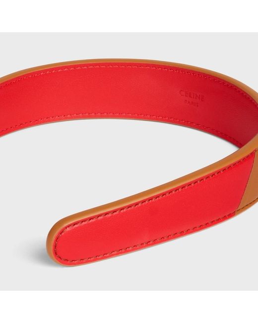 Céline White Bicolor Headband