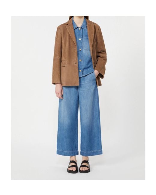 Max Mara Brown 'S Smmanfora Single Breasted Jacket