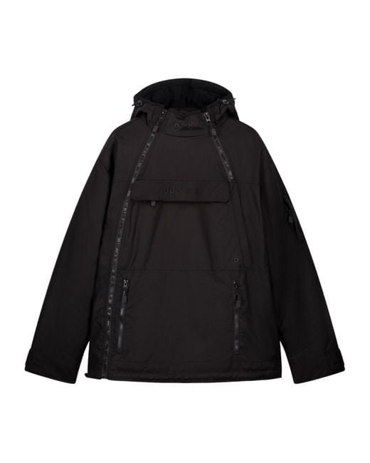 Coperni Black Asymmetric Parka