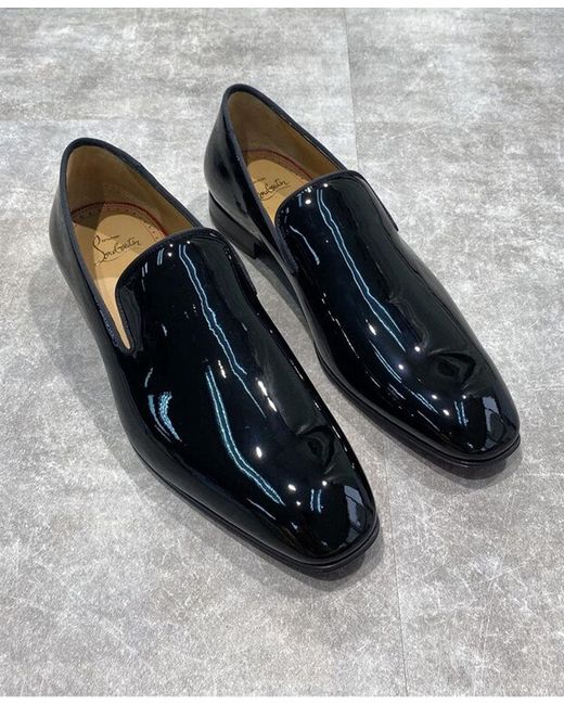 Christian Louboutin Black Dandelion Loafers for men