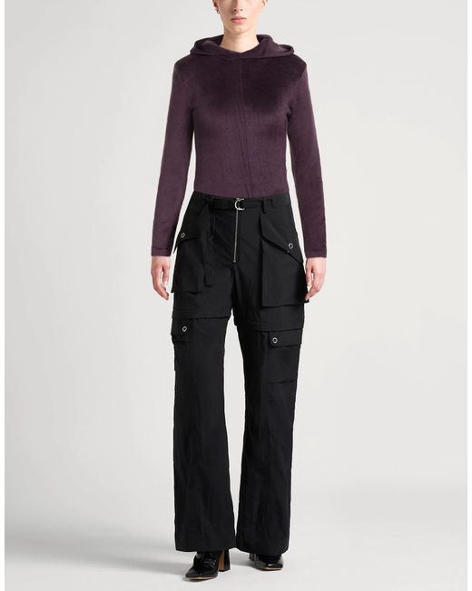 MM6 by Maison Margiela Purple Lightweight Knit Jumper