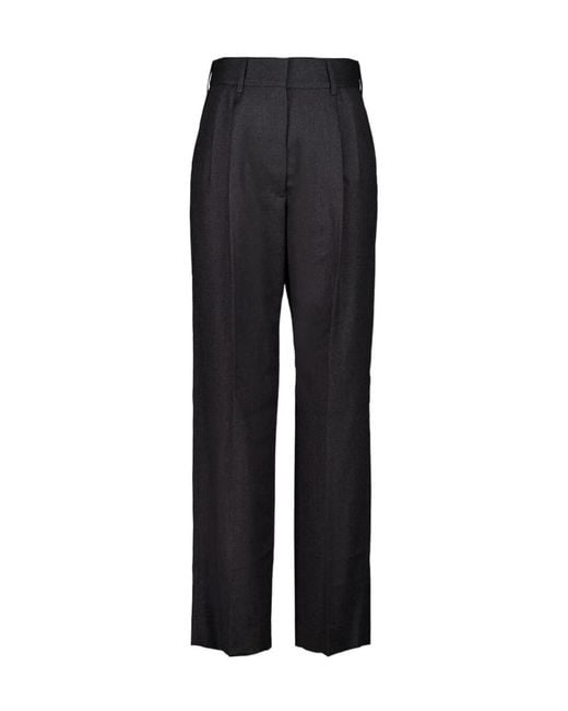 Blazé Milano Black Virgin Wool Trousers
