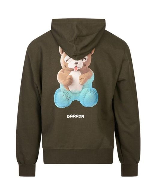 Barrow Green Crew-Neck Sweatshirt for men