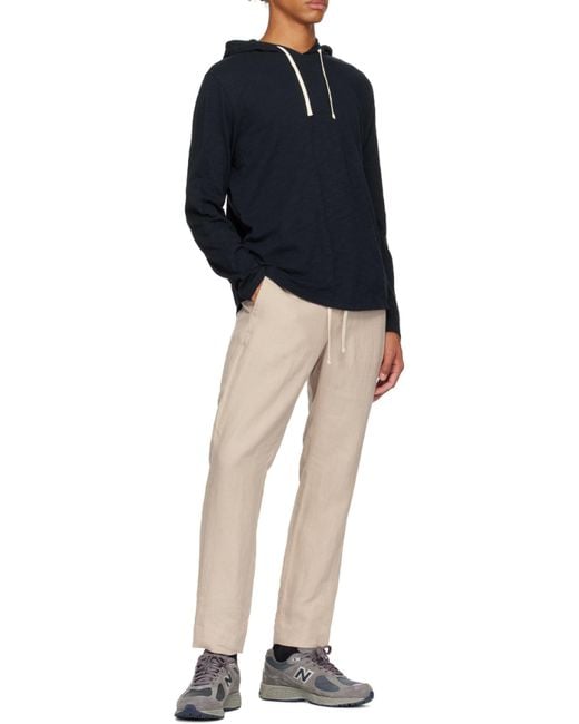 Vince Blue Hoodie for men