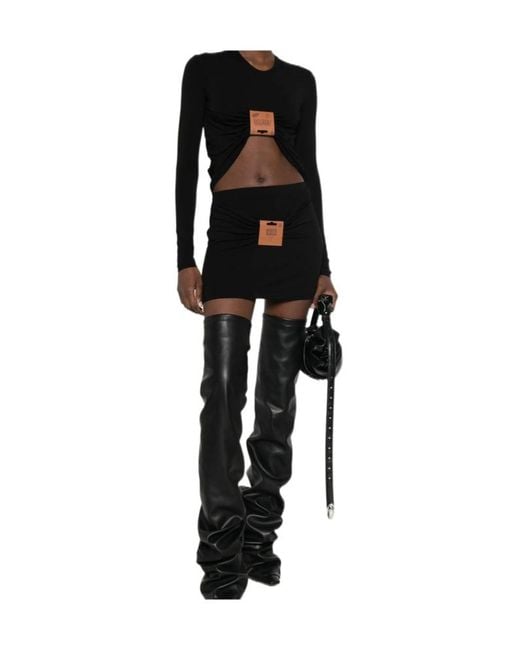 Jean Paul Gaultier Black Long-Sleeve T-Shirt