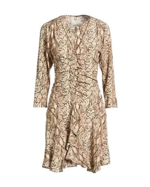 Isabel Marant Natural Printed Dress