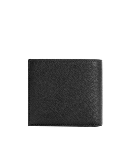 Loewe Black Anagram Bifold Wallet for men