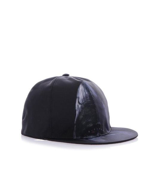 Givenchy Blue Shark Print Baseball Cap for men