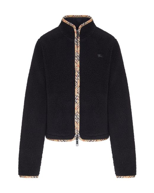 Burberry Black Long-Sleeve Jacket